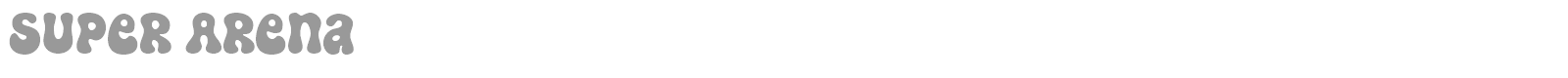 Super Arena font preview